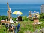 Monhegan on Location with Marguerite Lawler