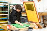 Screen Printing on Fabric with Zoë Hamblett